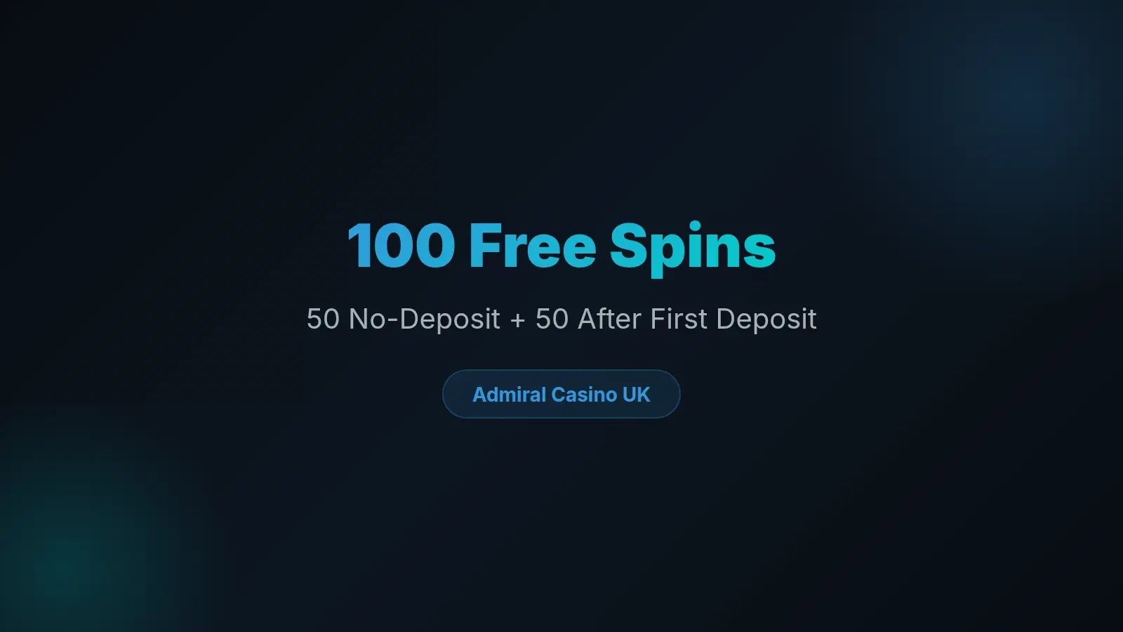 Admiral Casino 100 Free Spins