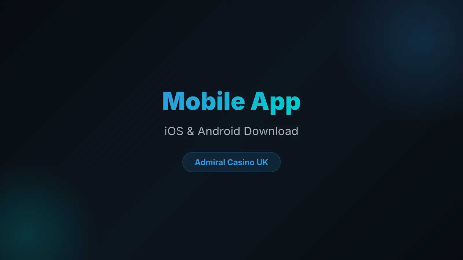 Admiral Casino Mobile App