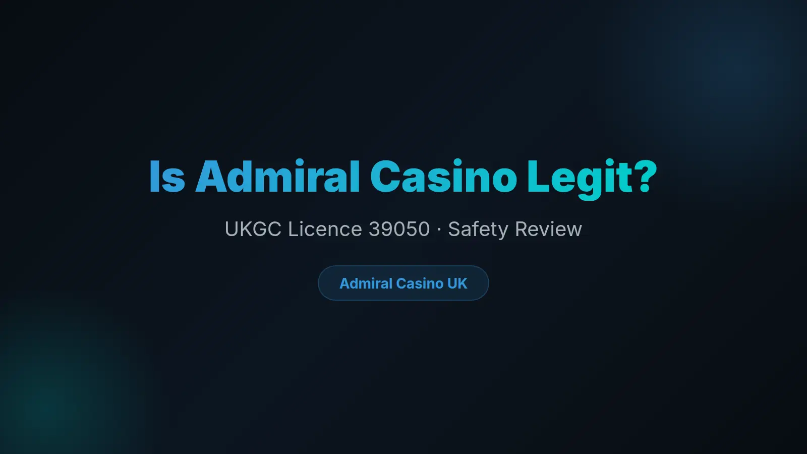 Is Admiral Casino Legit